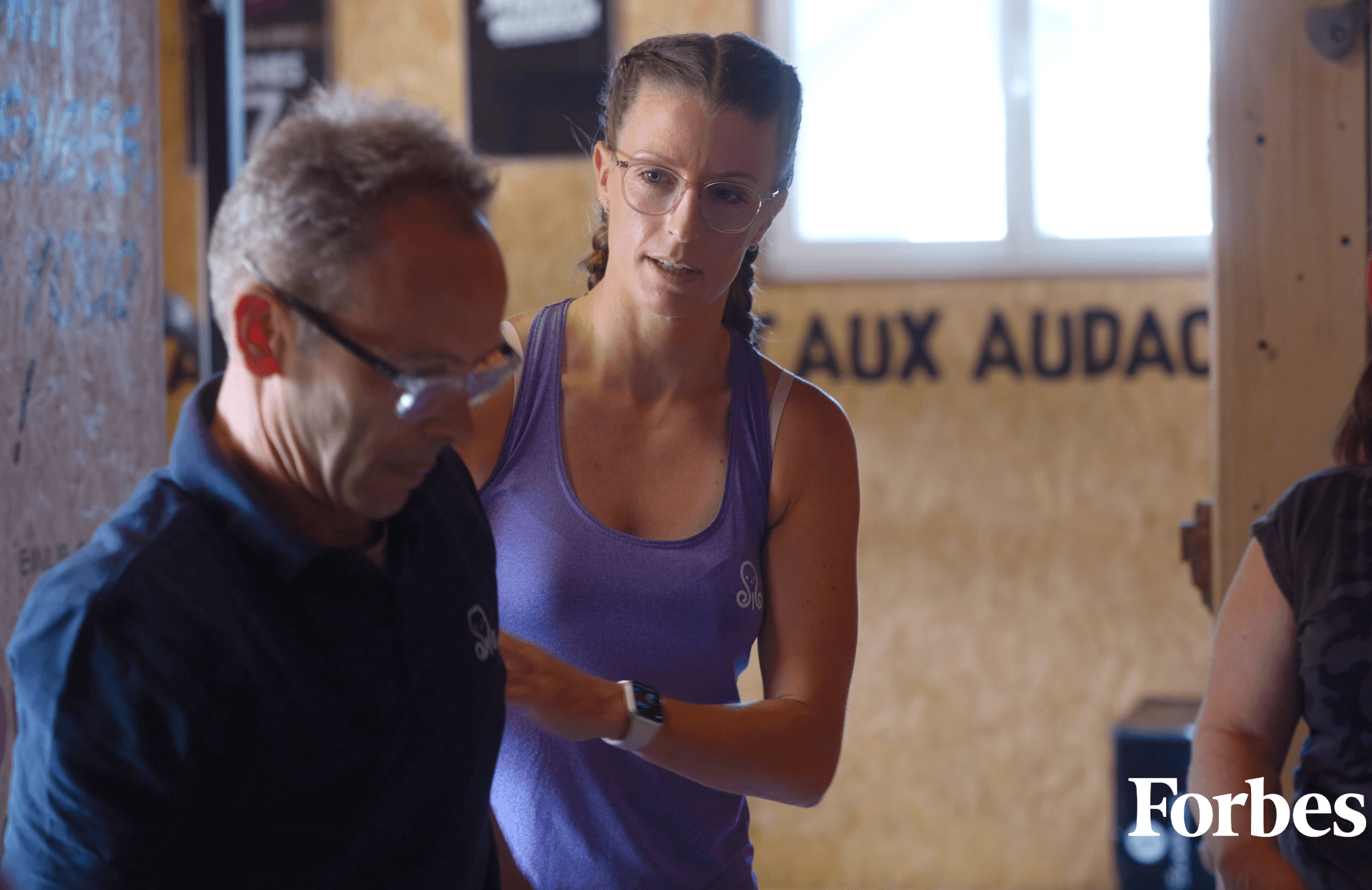 Emilie-coach-swissball