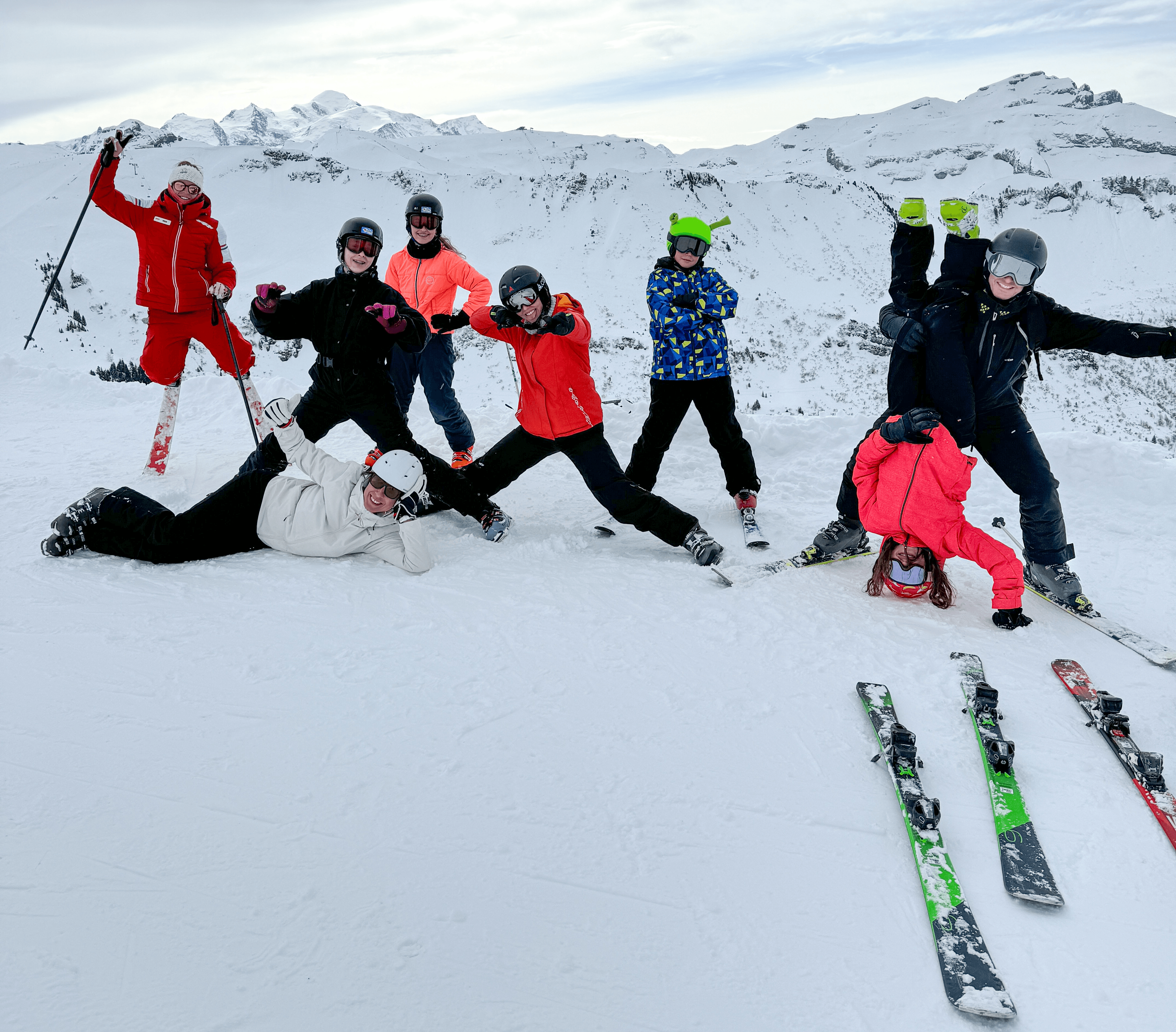 ESF ski group