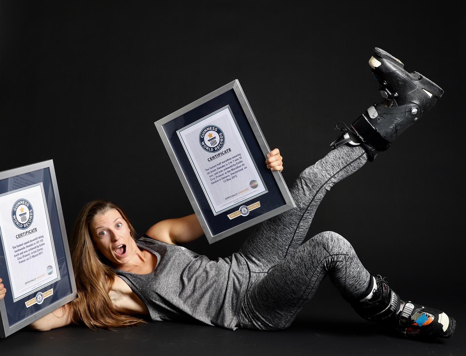 No one with Guinness World Records.